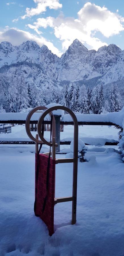 Mountain Peaks Apartment With Sauna Gozd Martuljek Exterior foto